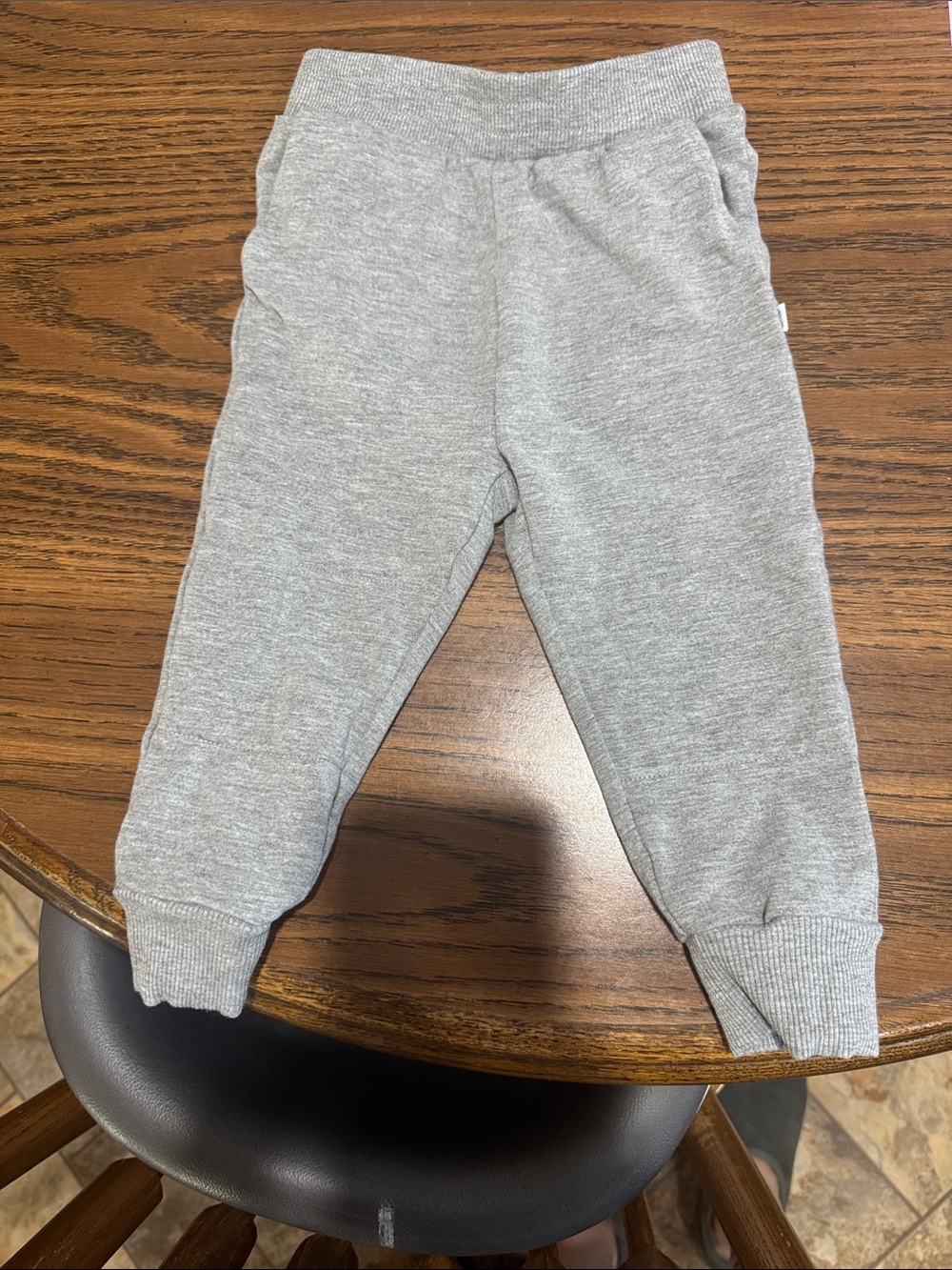 Little Sleepies 12-18 months gray jogger pants. Gently used condition.